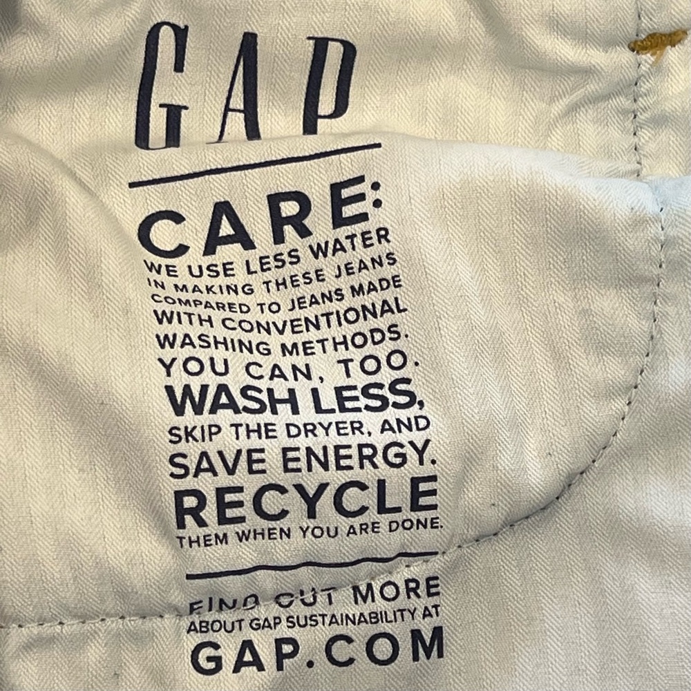 GAP High Rise Horseshoe Jeans - Picture 13 of 15